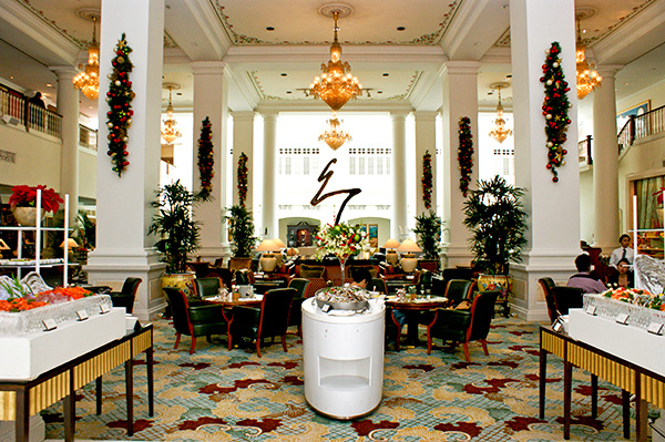 インターコンチネンタル・シンガポール InterContinental Singaporeのロビーラウンジ