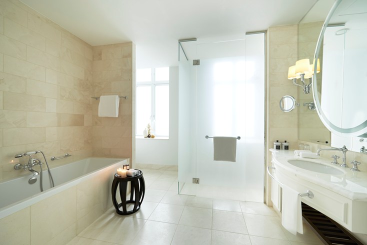 ホテル・ダングルテール Hotel D'Angleterreのバスルーム