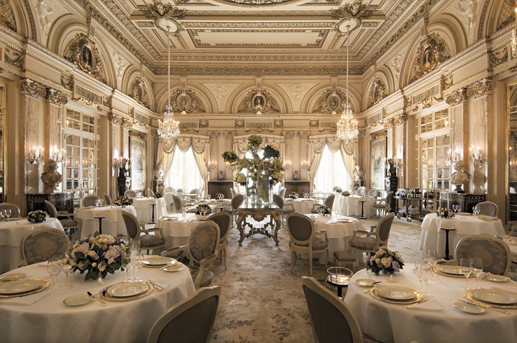 オテル・ド・パリ・モンテカルロ Hotel de Paris Monte-Carloのレストラン