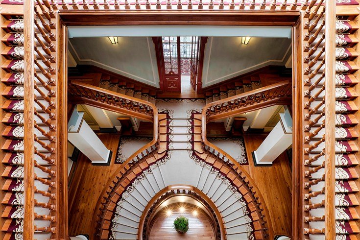 ヴィダゴ・パレス Vidago Palaceの階段