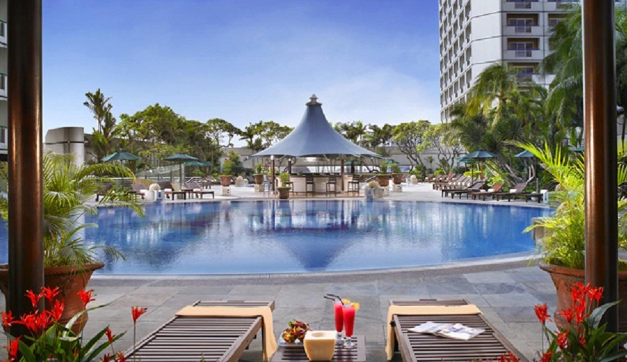 スイソテル スタンフォード シンガポール Swissotel The Stamfordのスイミングプール