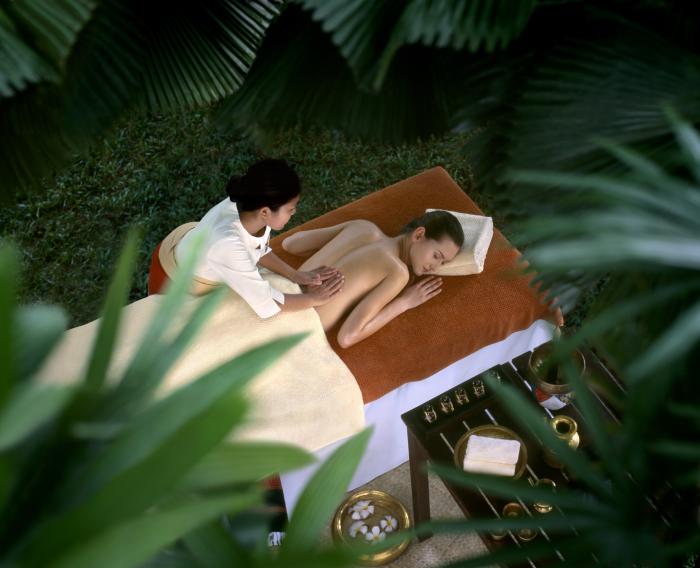 シャングリ・ラ・ラサ・サヤン・リゾート&スパ Shangri-La’s Rasa Sayang Resort and Spaのスパ