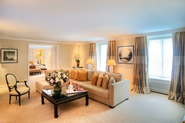 ボー・オー・ラック Baur au Lacの客室