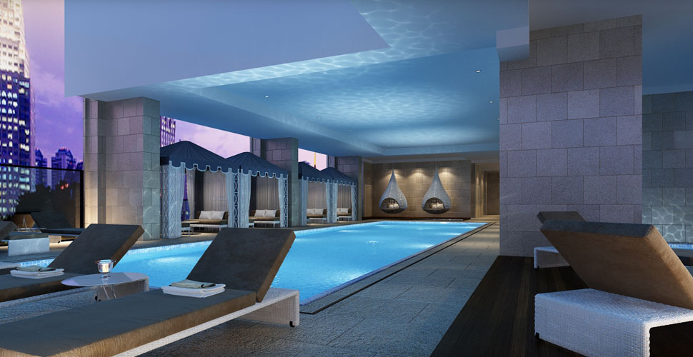 オリエンタル・レジデンス・バンコク Oriental Residence Bangkokのプール