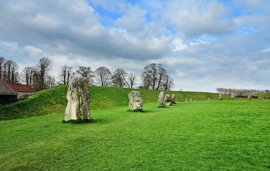 Aveburyの近距離景色
