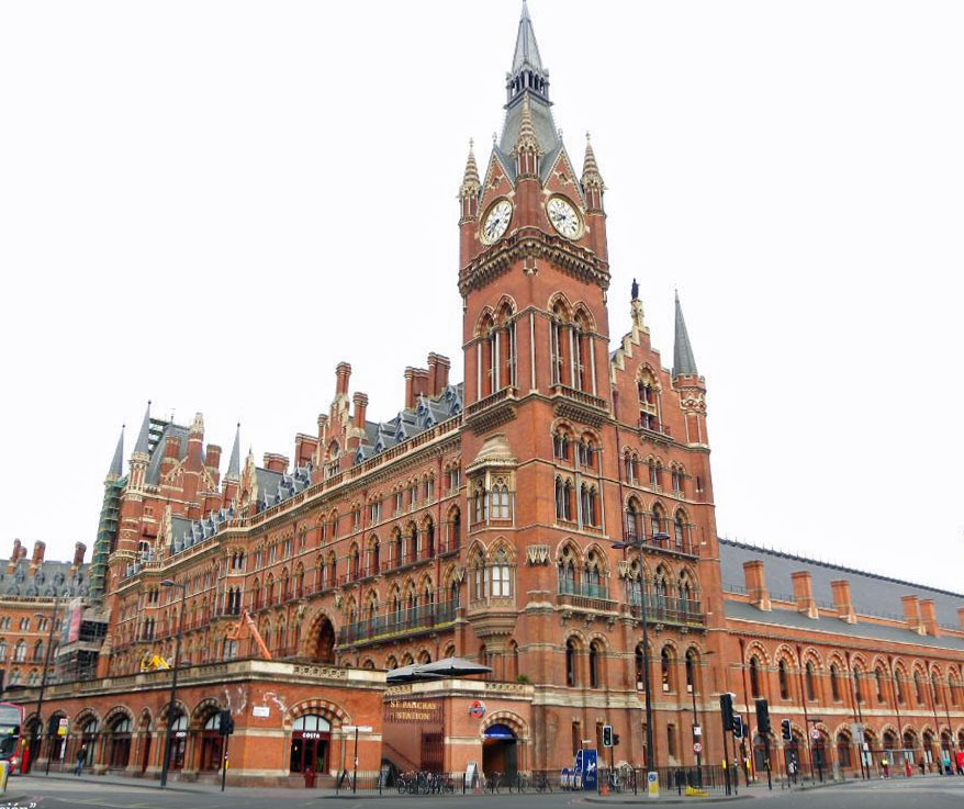 グレートノーザンホテル周辺のキングスクロス駅