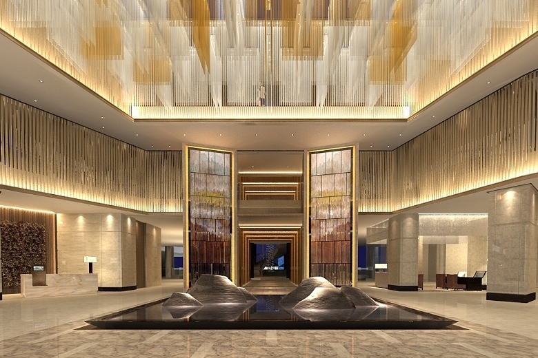 ホテル・ニッコー・広州 Hotel Nikko Guangzhou 広州日航酒店のロビー