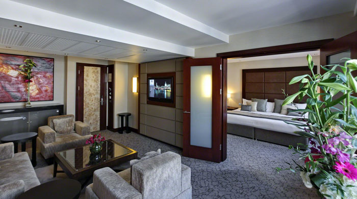 グランジセントポールホテルのジュニアスイート