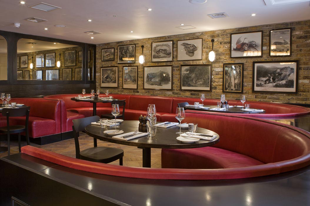 ザ・モントカーム・アット・ブルワリー・ロンドンシティのレストランバー