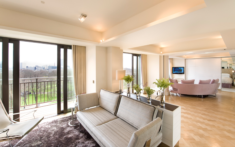 アテナエウムのルーフトップスイート