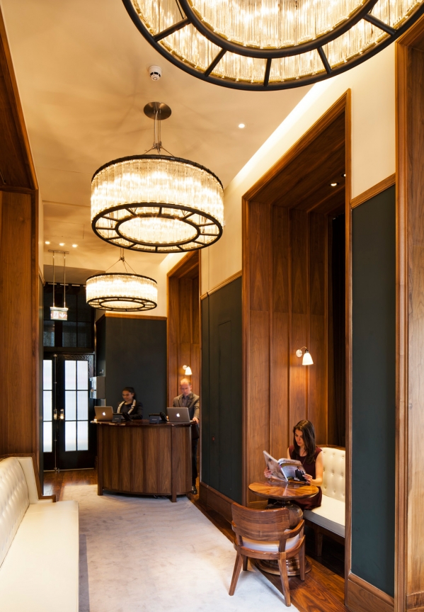 グレートノーザンホテルのロビー