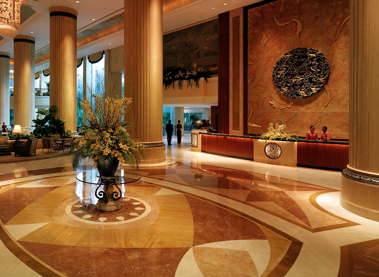 シャングリラ・ホテル・シンガポール Shangri-La Hotel Singaporeのロビー