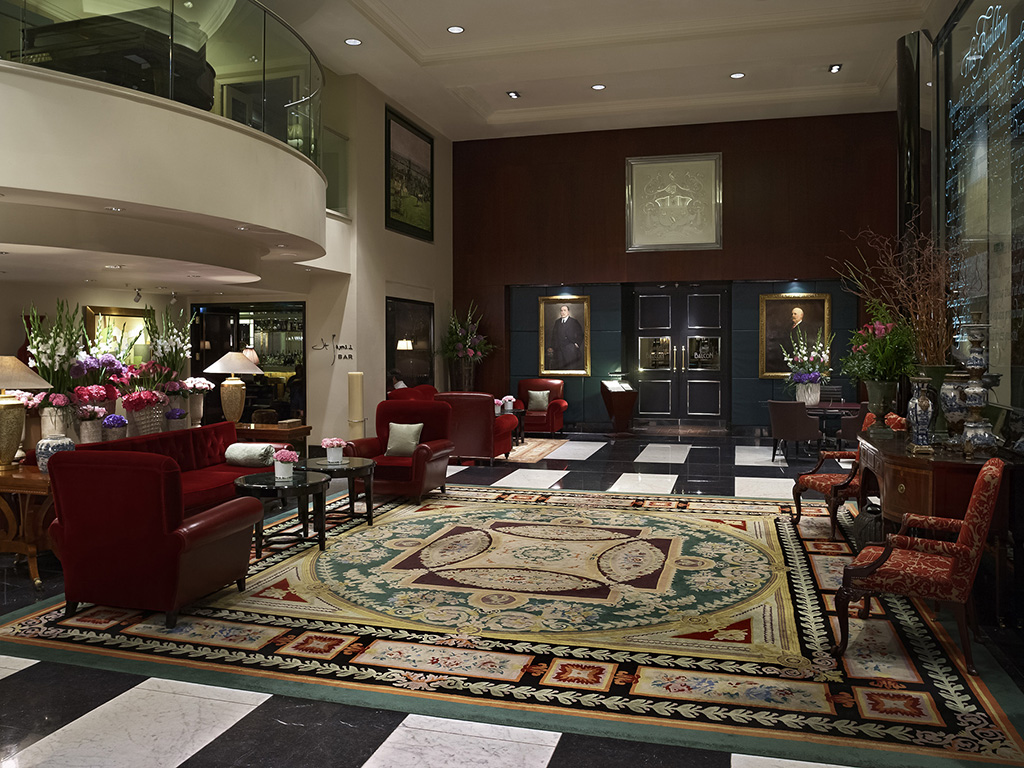 ソフィテル・ロンドン・セントジェームスのロビー