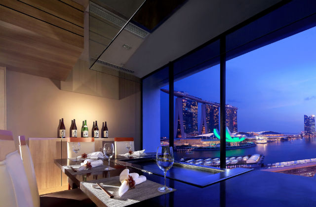 マンダリン・オリエンタル・シンガポール Mandarin Oriental Singaporeのてっぱん屋