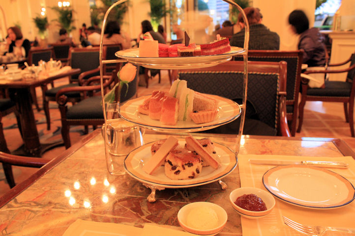 ザ・ペニンシュラ・香港のアフタヌーンティー風景