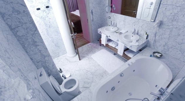 トムトム・スイートのバスルーム