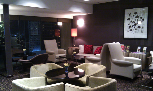 マリーナ・マンダリン・シンガポール Marina Mandarin Singaporeのクラブラウンジ