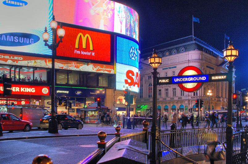 ルメリディアンピカデリーホテルの周辺