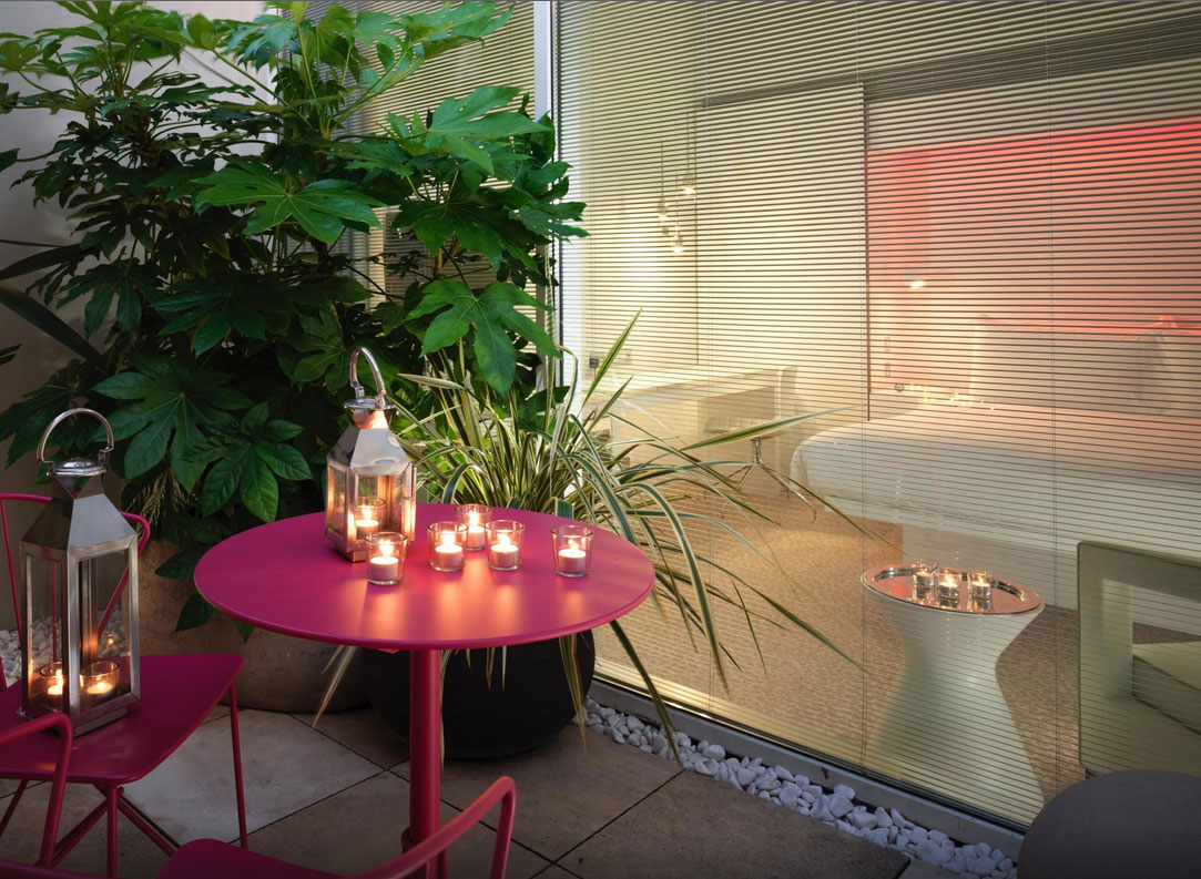 セント・マーティンズ・レーンの客室バルコニー