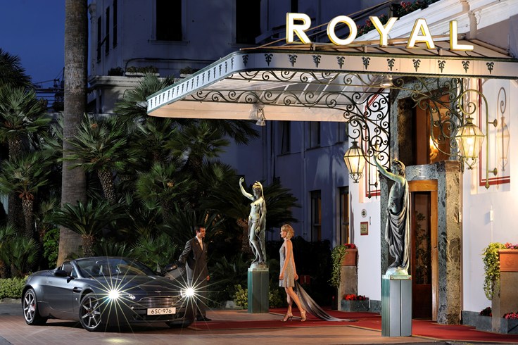 ロイヤル・ホテル・サンレモ Royal Hotel San Remoのエントランス