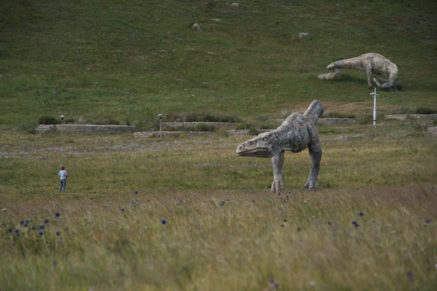 テレルジ国立公園の恐竜モニュメント