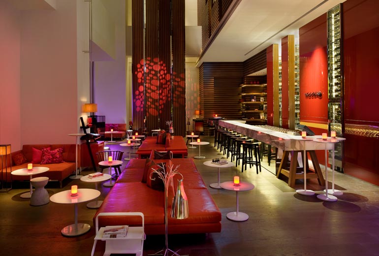 W台北 W Taipei 紫艷酒吧のバー