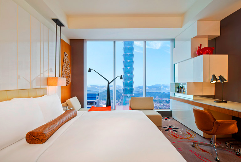 W台北 W Taipei 紫艷酒吧の客室