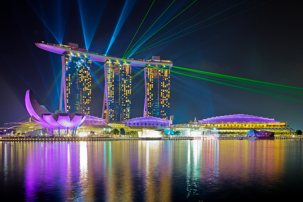 シンガポール「マリーナベイサンズ」
