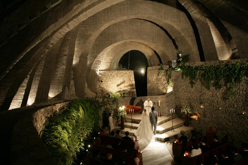 軽井沢の石の教会