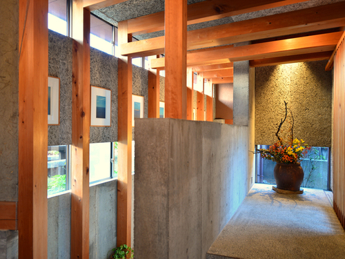 海椿葉山の廊下