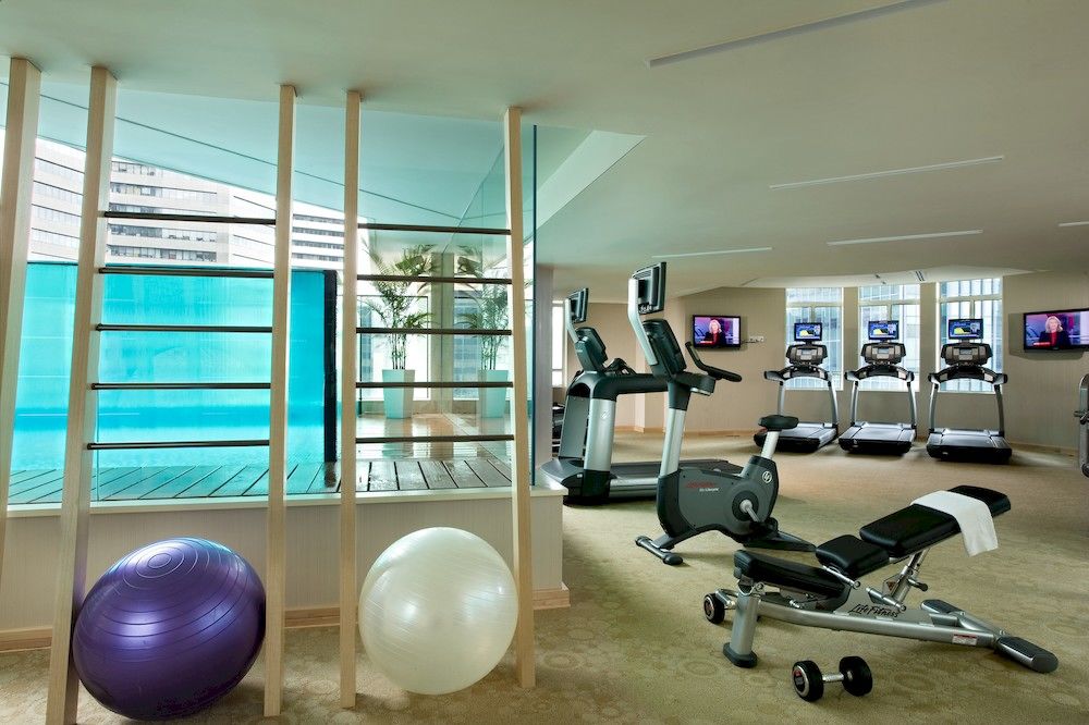 アスコット・ラッフルズ・プレイス・シンガポール Ascott Raffles Place Singaporeのフィットネスセンター