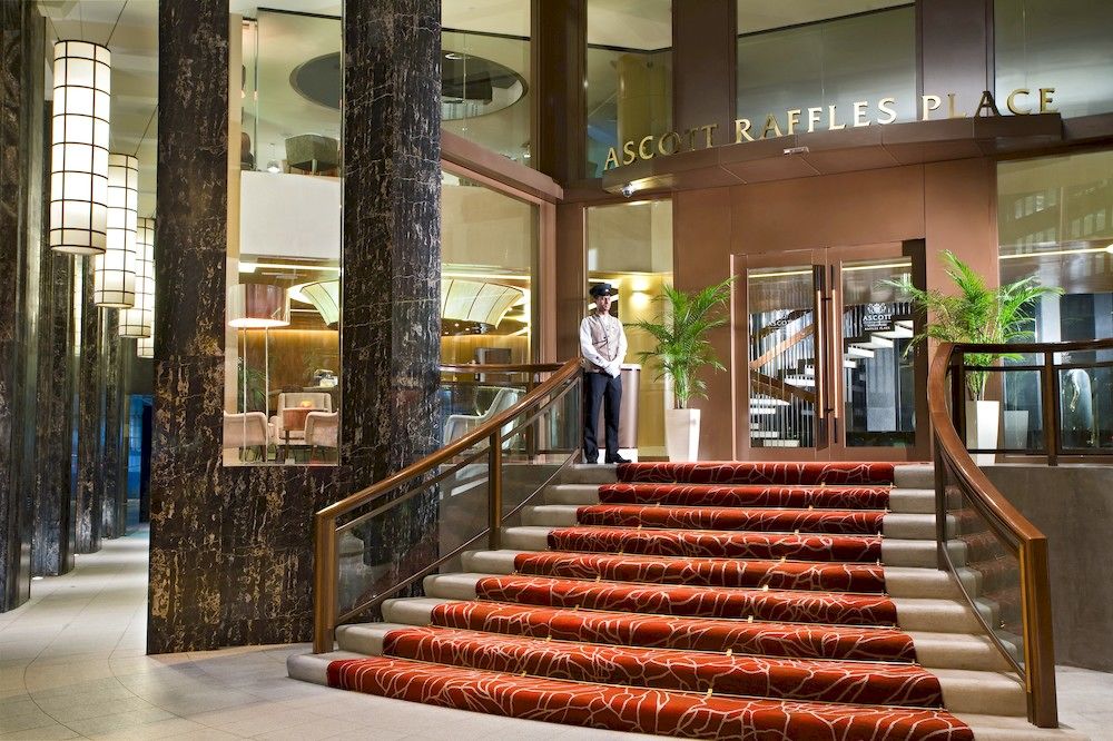 アスコット・ラッフルズ・プレイス・シンガポール Ascott Raffles Place Singaporeのロビー