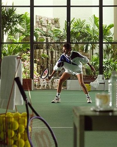 フォーシーズンズ・ホテル・シンガポール Four Seasons Hotel Singaporeのテニスコート