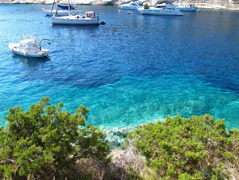 クロアチアのビシェボ島
