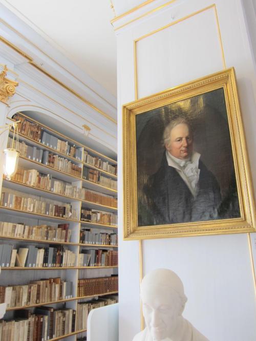 アンナ・アマリア図書館のゲーテの像