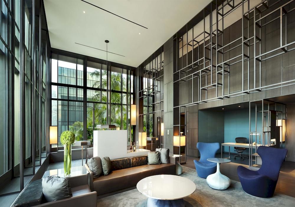 パークロイヤル・オン・ピッカリング PARKROYAL on Pickeringのロビーラウンジ「