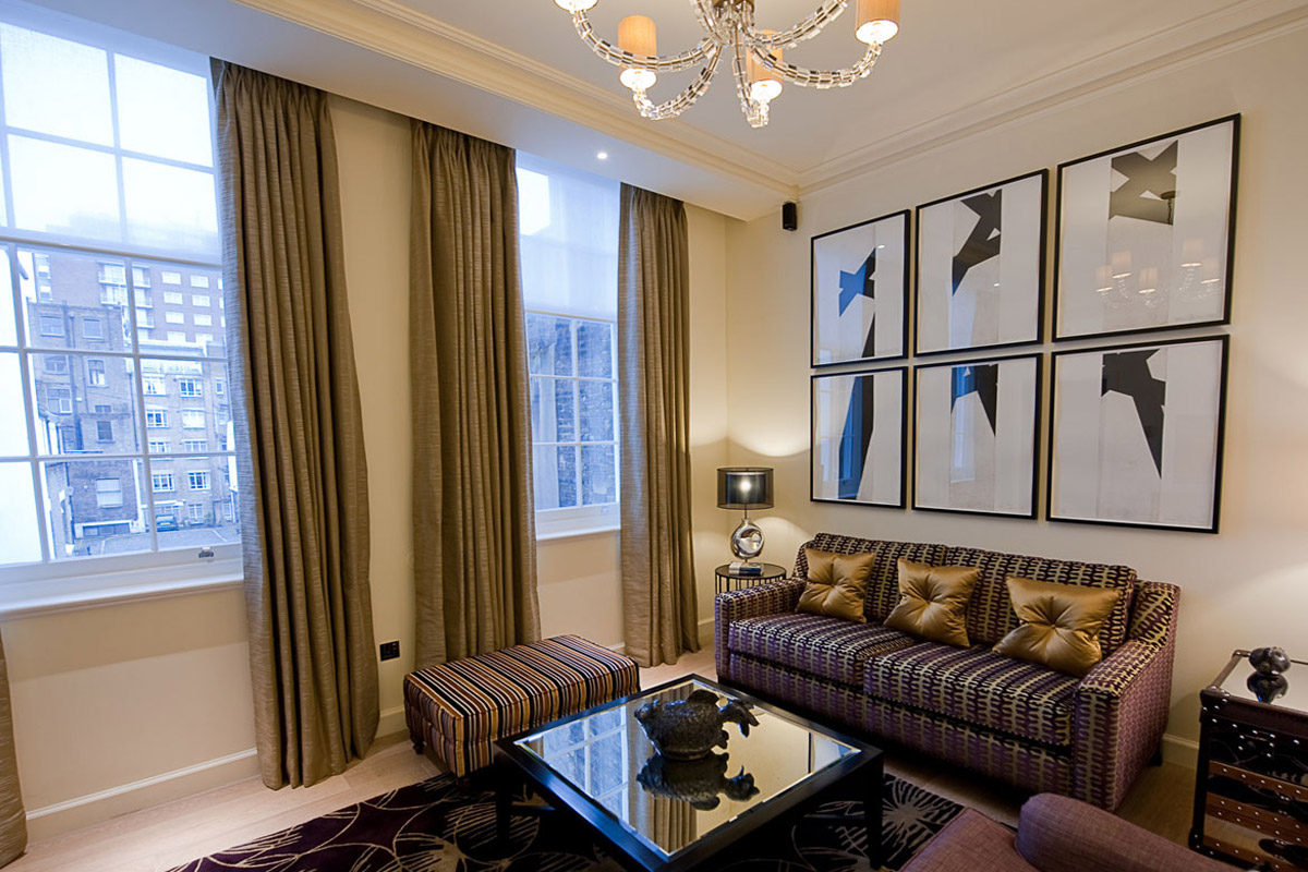 ザ・アーチ・ロンドンのChancery-Suiteのリビング