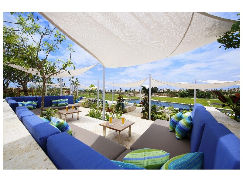 星のや竹富島のソファー