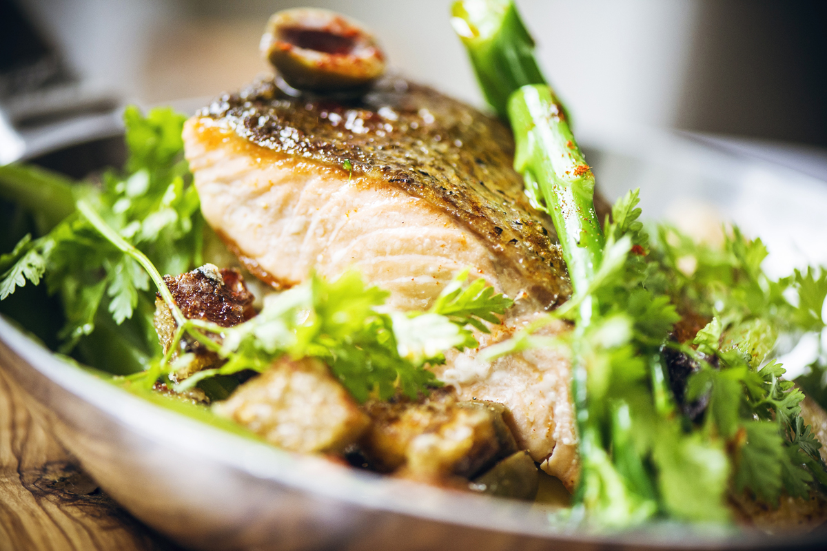 ザ・アーチ・ロンドンのHunter-486-Restaurantの料理