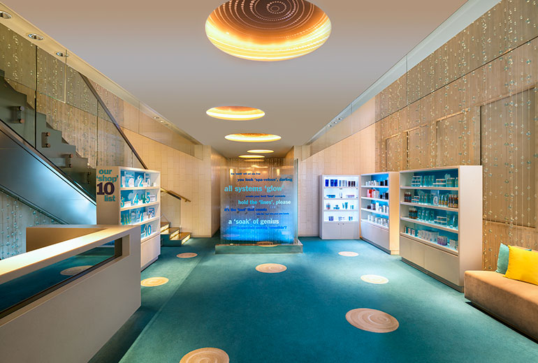 Ｗホテル香港のブリススパ