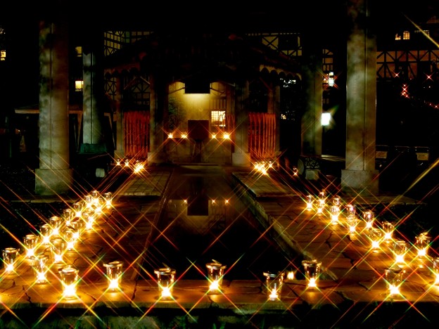 軽井沢のサマーキャンドルナイト