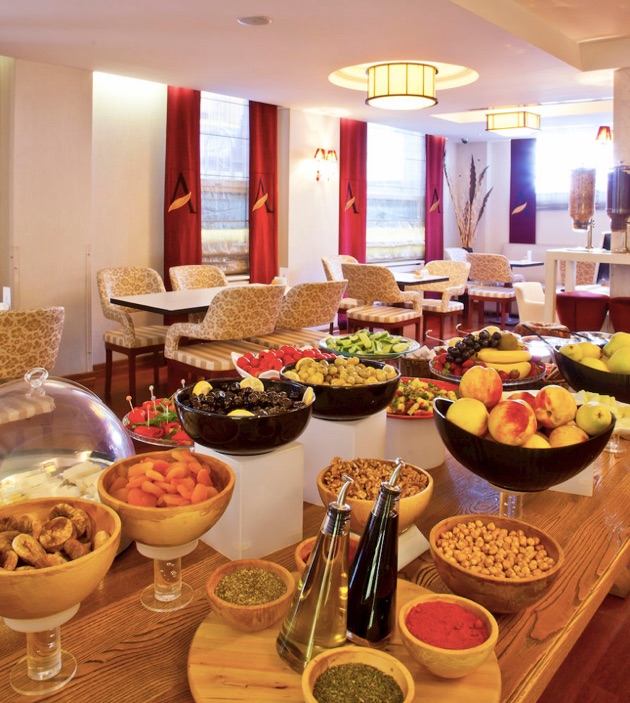 ホテル・アミラの朝食