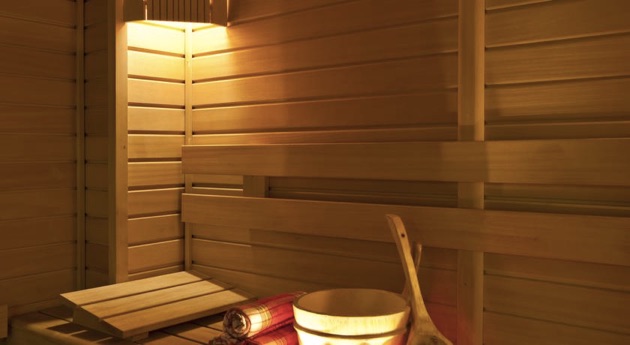 ホテル・アミラのサウナ