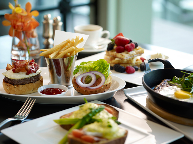 ザ・フラートン・ベイ・シンガポール The Fullerton Bay Hotel Singaporeのレストラン:ラ・ブラッセリーの料理