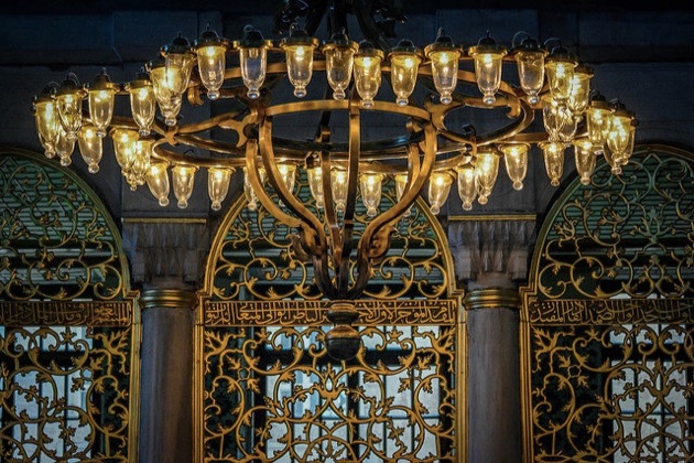 アヤ・ソフィアのランプ