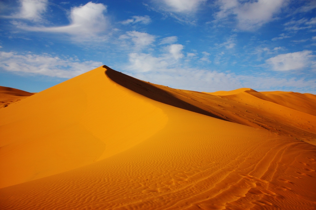 サハラ砂漠の絶景の画像です。