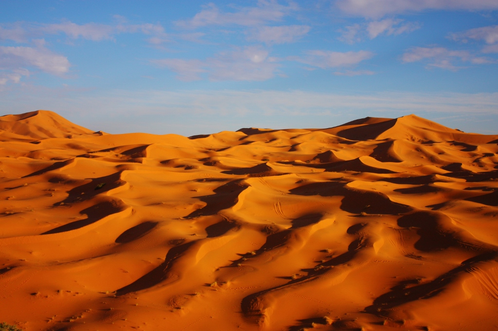 サハラ砂漠の絶景の画像です。