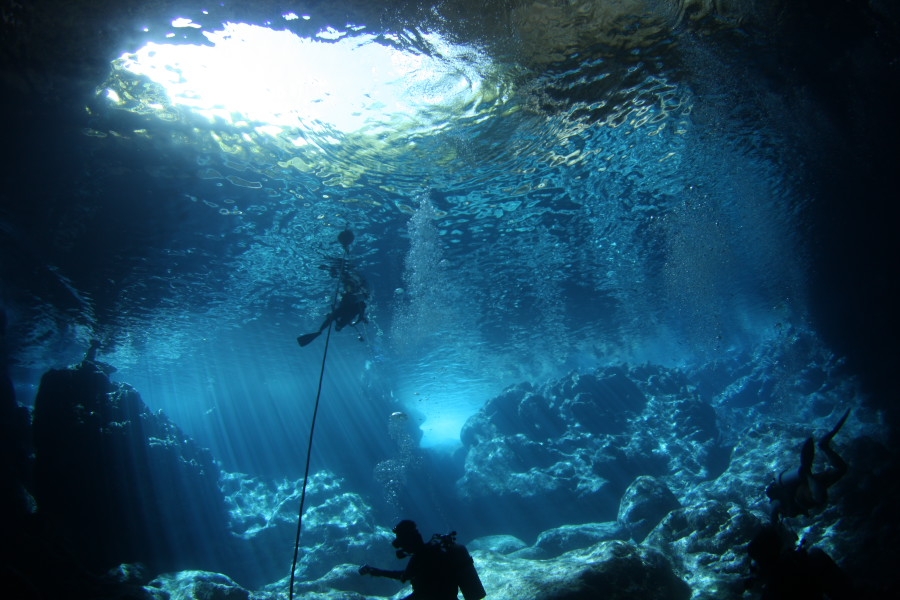 グロット 潜水
