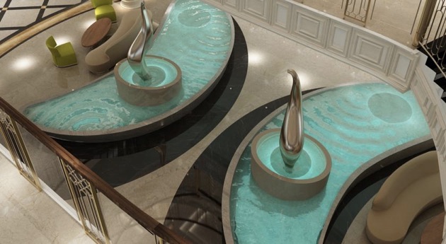 パピリオン・ゼウグマ・リラグジュアリーのインテリア