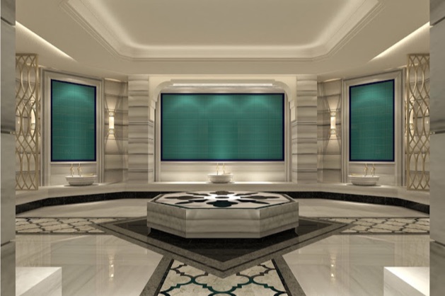 パピリオン・ゼウグマ・リラグジュアリーのハマム